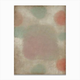 Polka Dot Background Canvas Print