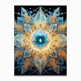 Crystal Insights Canvas Print