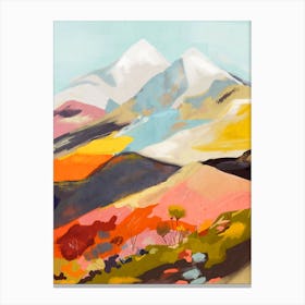 Summer In The Mountains Canvas Print
