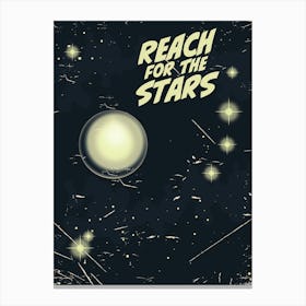 Reach For The Stars Sci Fi Canvas Print