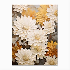 Chrysanthemums 5 Canvas Print