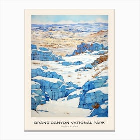 Grand Canyon National Park United States 1 Poster Canvas Print