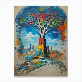 Tree Of Life 49 Canvas Print