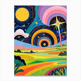 Starry Sky 17 Canvas Print