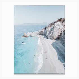 Milky Blue, Lalaria Canvas Print