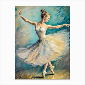 Ballerina - Ai Canvas Print