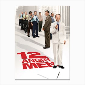 12 Angry Men, Wall Print, Movie, Poster, Print, Film, Movie Poster, Wall Art, Canvas Print