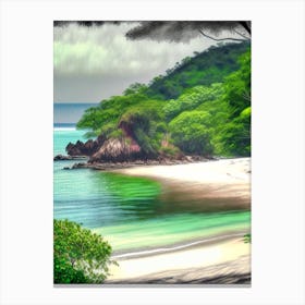 Koh Lanta Thailand Soft Colours Tropical Destination Canvas Print