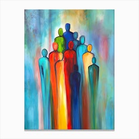 Group Of People Canvas Print