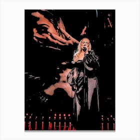 Adele 24 Canvas Print