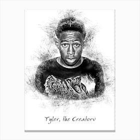 Tyler, The Creator Rapper Canvas Print