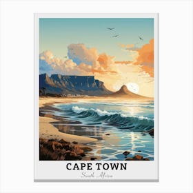 Cape Town Travel 3 Canvas Print