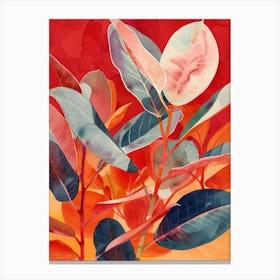 Tropical Leaves 141 Canvas Print