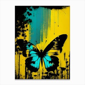 Blue Butterfly 2 Canvas Print