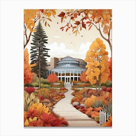 Fall At The Arboretum Canvas Print