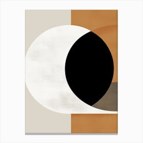 Chromatic Whispers; Bauhaus Echoes Canvas Print