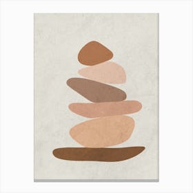 Stack Of Stones 1 Canvas Print