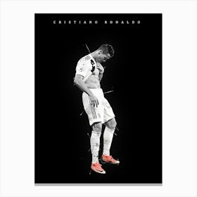 Cristiano Ronaldo 3 Canvas Print