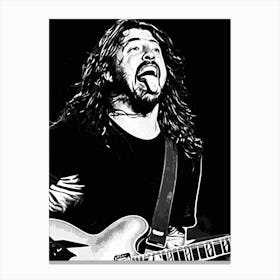 Foo Fighters Dave Grohl Canvas Print