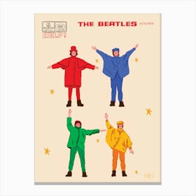 Beatles - Help Album Canvas Print