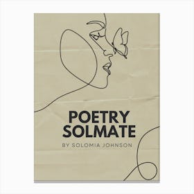 Poetry Soloate Canvas Print