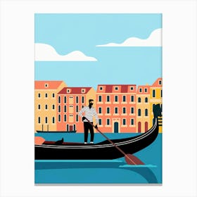 Gondola in Venice Italy Canvas Print