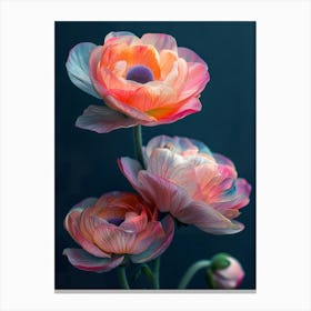 Anemones Canvas Print