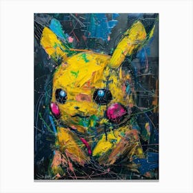 Pikachu Canvas Print