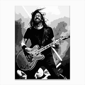 Dave Grohl Foo Fighters 2 Canvas Print