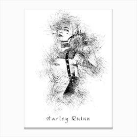 Harley Quinn Canvas Print