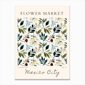 Flower Market 16 Canvas Print