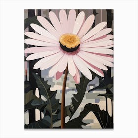 Flower Illustration Daisy 4 Canvas Print