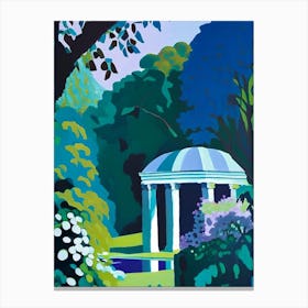 Stourhead Gardens, 1, United Kingdom Abstract Still Life Canvas Print