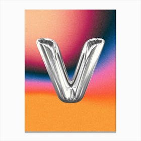 Chrome V Poster Canvas Print