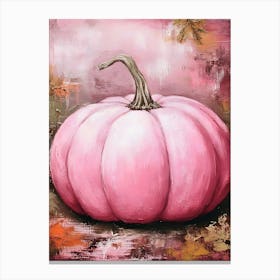 Pink Pumpkin 10 Canvas Print