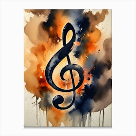 CLEF Canvas Print