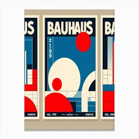 Bauhaus exhibition print 5 Canvas Print