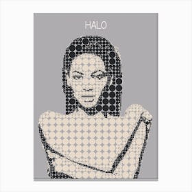 Halo - Beyoncé Canvas Print