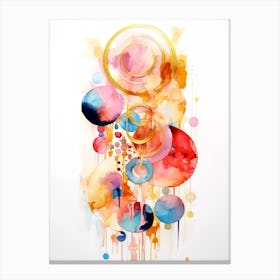 Abstract Watercolor Painting 1 Canvas Print