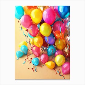 Colorful Balloons 1 Canvas Print