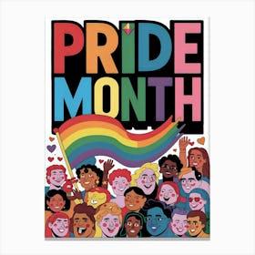 Pride Month 20 Canvas Print