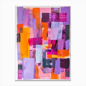 Abstract Collage Canvas Print