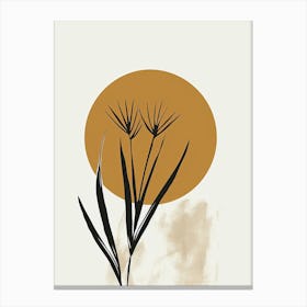 Oslo Clean Design Minimalist Bauhaus Canvas Print