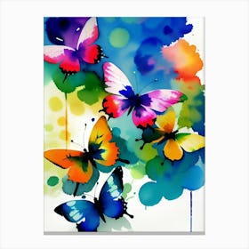 Colorful Butterflies 183 Canvas Print