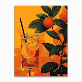 Aperol Spritz Art Print 371 Canvas Print