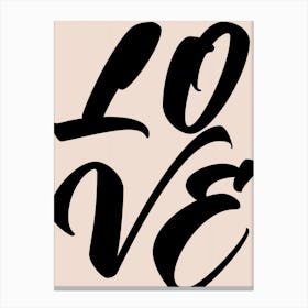 Simply Love Canvas Print
