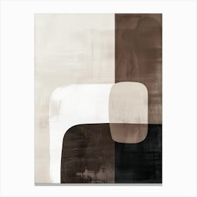 Sanded Textures Minimalist Style Canvas Print