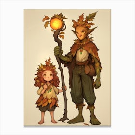 Autumn Mages Canvas Print