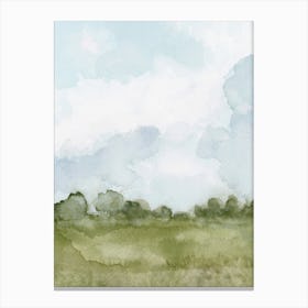 On The Way 1 Landscape Canvas Print