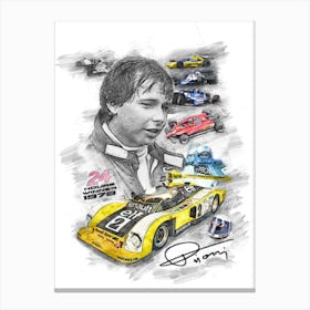 Didier Pironi Canvas Print